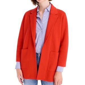J. Crew Sophie Open Front Sweater Blazer